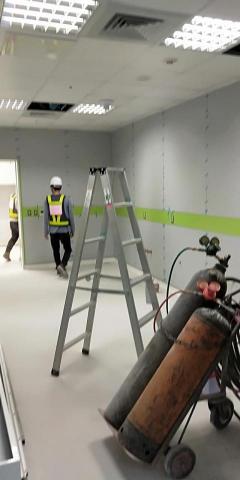 承幸室內裝修有限公司 - 臺大醫院附設癌醫中心醫院
手術室天花板壁板