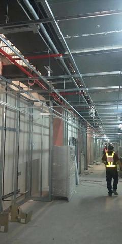 承幸室內裝修有限公司 - 臺大醫院附設癌醫中心醫院
手術室天花板壁板
施工現場