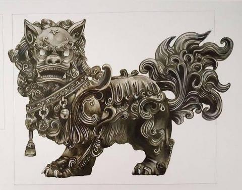 昕妘 - 麥克筆神獸作品 昕妘 - 麥克筆神獸作品