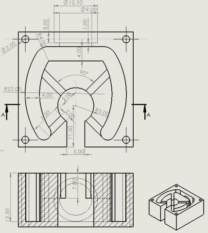 AlexHo 機構 研發 製圖 優化 - Solidwork 3D2D 零件 組合件工程圖面製作 設計 轉換