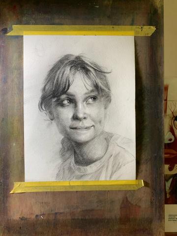 張愷云 -  素描人像