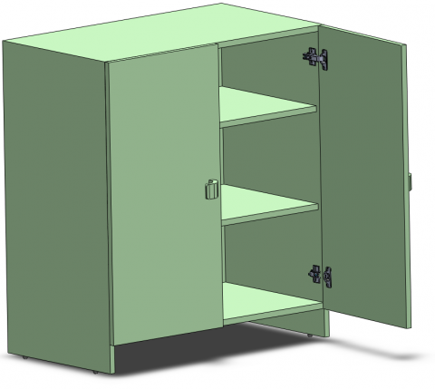 溫峻宏 - 西德鉸鏈應用2 - 傢俱收納櫃 (youtube影片素材)