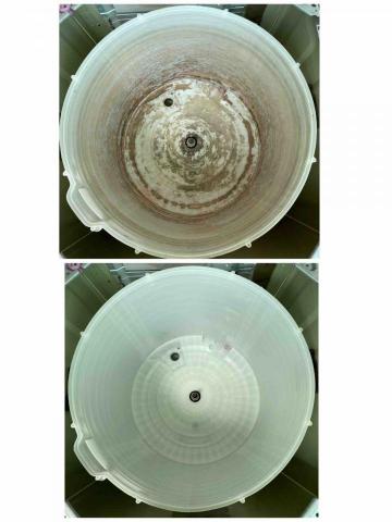 游鈺禧 - 直立式洗衣機保養對比照