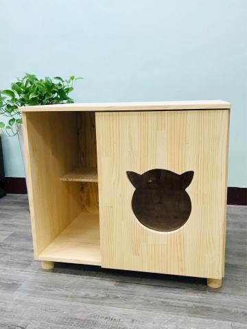 平面設計 - 單盆貓砂櫃
可客制化尺寸，全台可送