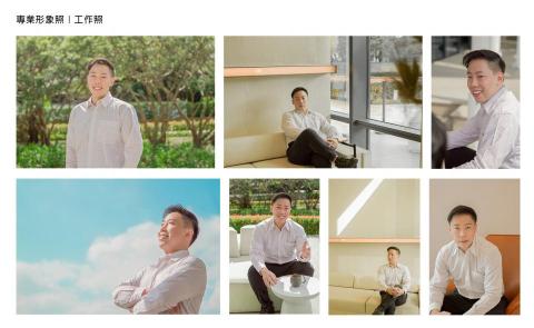 視覺設計師-沈品彤 - 專業形象照拍攝