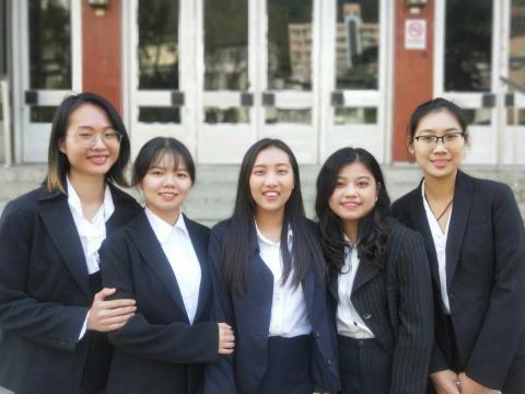 賴靖雯 - 學校提案比賽照