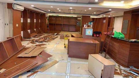 林家環保工程行 - 新竹圖書館施工中