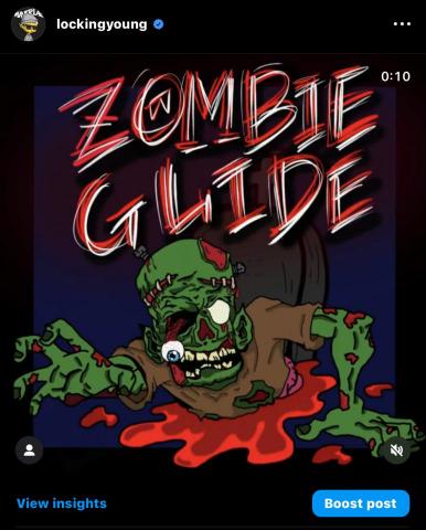 bi bi - Zombie Glide cover