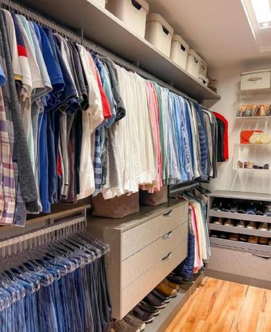 黃如英 - 收納歸類掛掉衣服