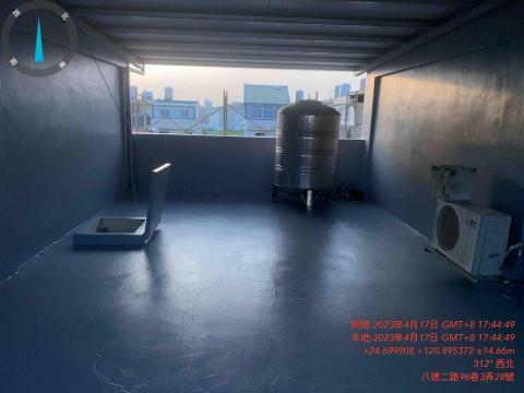 家盈油漆工程 - 頂樓牆面地板防水工程完工後