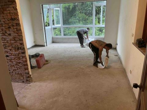 林家環保工程行 - 新店花園一路房間收尾中