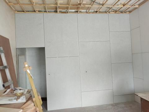 蔣南田 - 彰化防火隔間,木作天花板