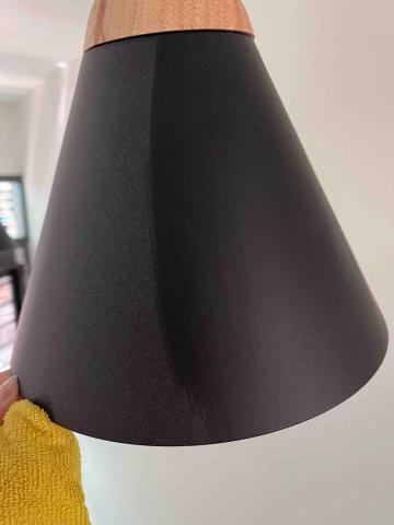 焦燕琴 - 燈罩清潔前 焦燕琴 - 燈罩清潔前