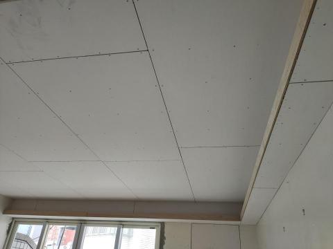 蔣南田 - 潭子,層板暗架造型天花板