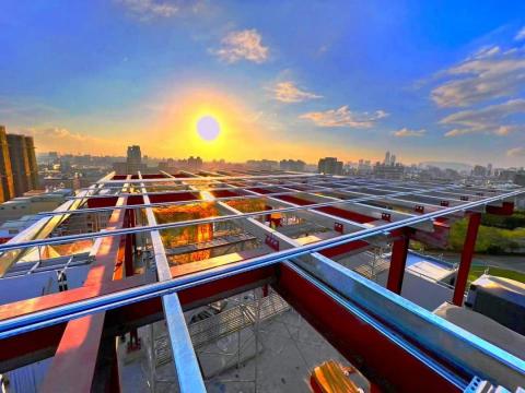 大麥能源有限公司Dalma - 鋼骨與防水支架結構