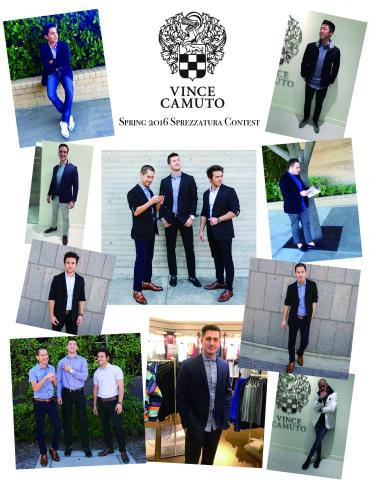 待紐約七年之時尚行銷與零售管理碩士、台灣新聞系學士 - Vince Camuto 企業業務競賽海報