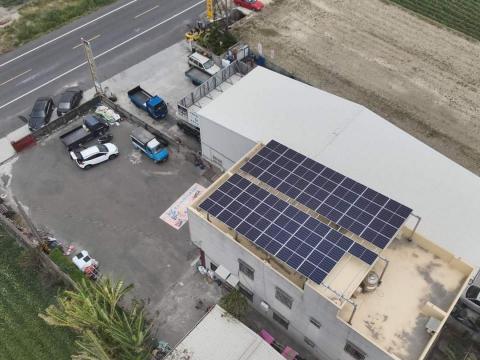 大麥能源有限公司Dalma - 太陽能板安置結構