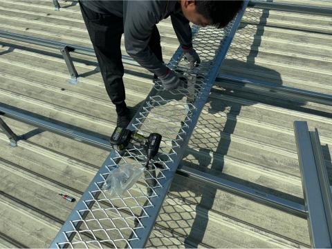 宇晟科技工程 - 安全步道施作 (可應場地客製)