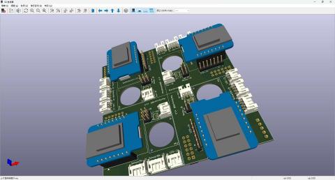 鷗銳科技-電腦維護及電子電路設計服務 - PCB 3D顯示
