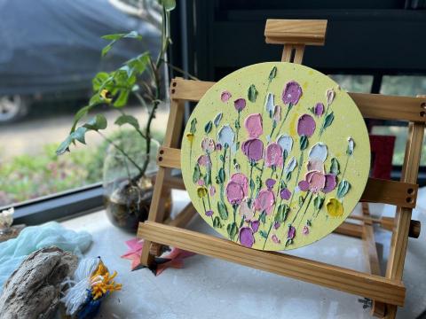 kathy老師（怡茹） - 壓克力肌理畫