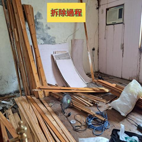 富安拆除工程 - 梧棲信義區拆除過程