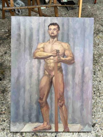 Betty - 30p 人體油畫