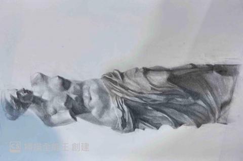 Betty - 對開 石膏像