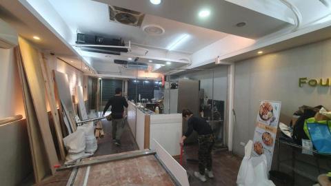 歐西里斯工程 - 北市店面部份拆除 拆除後 歐西里斯工程 - 北市店面部份拆除 拆除後