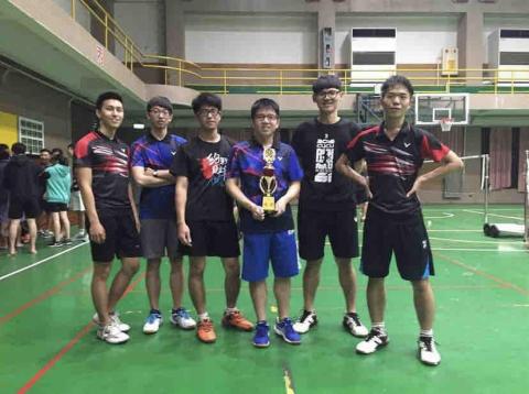 羽球教練胡城豪 - 中原大學校內組-殿軍