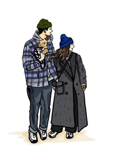 顏小姐 - 電腦插畫人像繪製