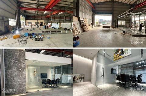 棠辰設計室內裝修 - 辦公空間工程案