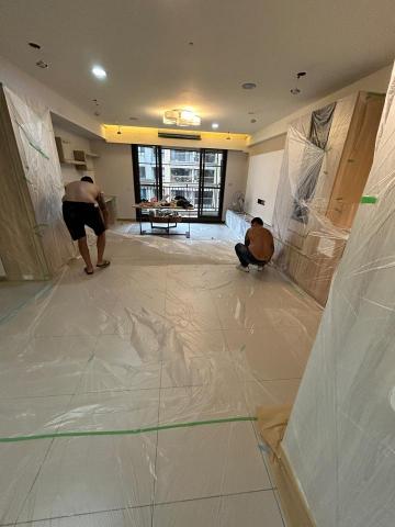 宋宥廷（印象藝術塗裝） - 三房一廳（保護工作以及滾塗）