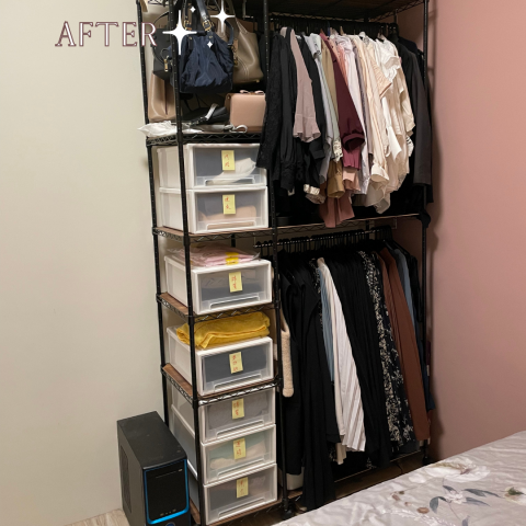 庭和工作室 - 衣櫃案例 After 1