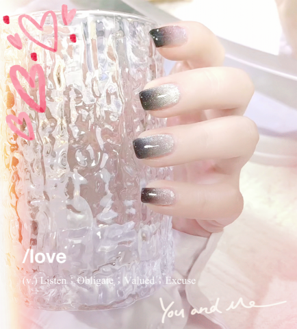 Princess Nail 台中公主美學 - 愛的漸層貓眼 Princess Nail 台中公主美學 - 愛的漸層貓眼