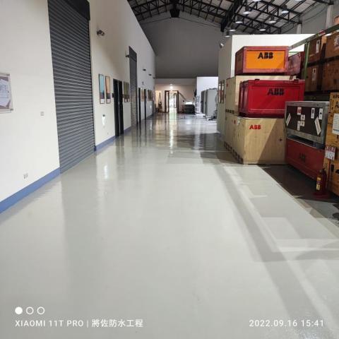 黃建中 - 環氧樹脂耐重地坪施作