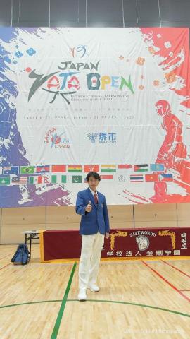 陳教練 - 日本大阪公開賽 擔任裁判