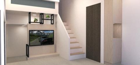 桔齊思室內裝修有限公司 - 住宅案-3D示意圖