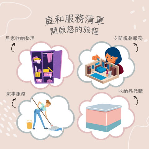 庭和工作室 - 服務項目