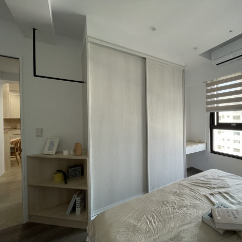 第貳設計國際有限公司 - 高雄市左營區-樂嵩豐
主臥空間