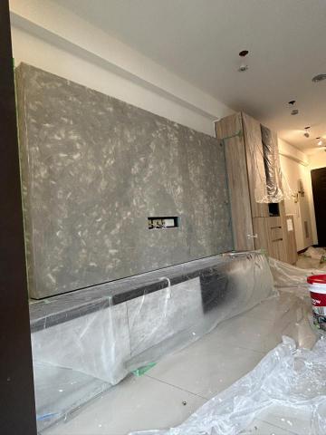 宋宥廷（印象藝術塗裝） - 三房一廳（電視牆仿清水模施作）