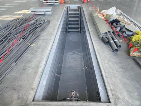 旭懿工程行 - 高雄港環氧樹酯完成