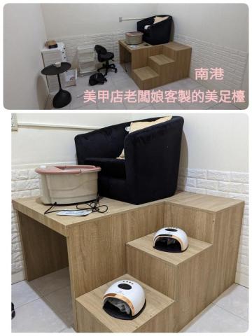 ikea家具拆+運+裝，淘寶傢俱組裝，家具維修 - 客戶也是在pro360上面找到我們的
經過電話確認需要在05/01開幕前
完成她所需要的客製檯面
客戶一直強調需要一百公斤的人站上去也不會壞掉
所幸送到時客戶覺得很堅固很滿意