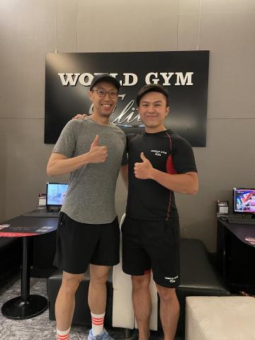 健身教練-Ray - 學員合影