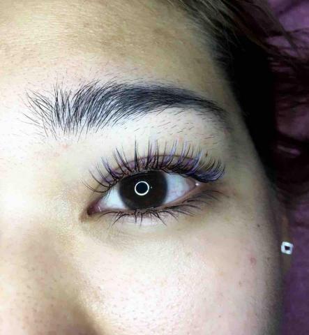 睛采美顏設計 張沛婕 - 3D150 根彩色睫毛+下睫毛  睛采美顏設計 張沛婕 - 3D150 根彩色睫毛+下睫毛