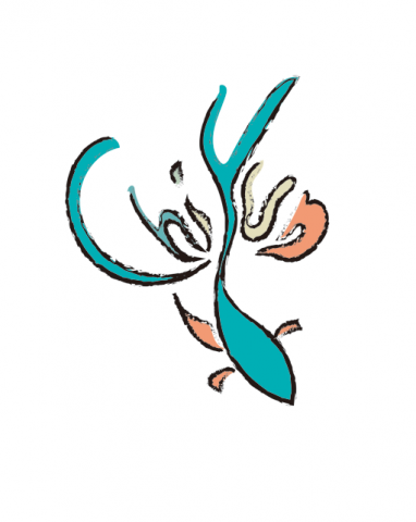 張綺芸 - 我為自己的品牌設計的LOGO。設計概念鬥魚是我最喜歡的魚之一，以她為原形，將自己的英文名字 " Chi Yun做為結合。