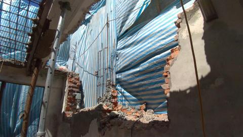 修福除舊 - 台北-都更房屋拆除(磚造外牆磚牆+RC)-2