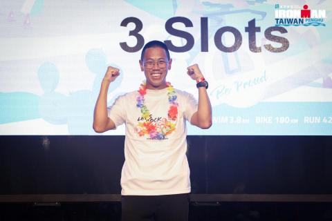 葛芃欣 - 2022 Ironman澎湖鐵人三項比賽取得世錦賽資格。