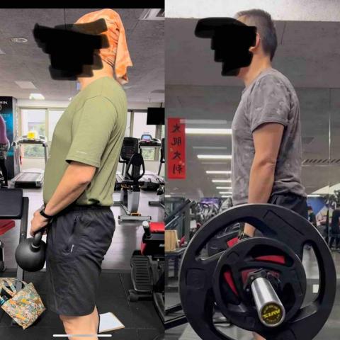 阿力 - 學生體態變化3