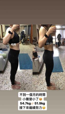 營養師Vivi - 學生減重過程記錄（並非最終成果）