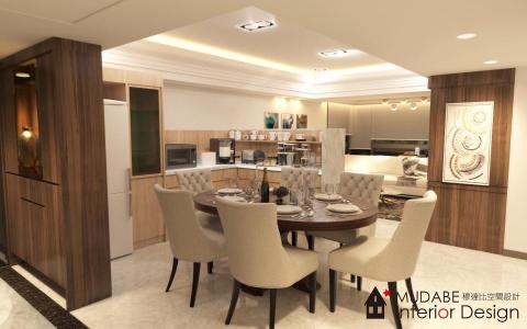  匠心設計 AH Design / 穆達比 Mudabe - 室內住宅案: 萬華-寶家臻峰 - 完工照